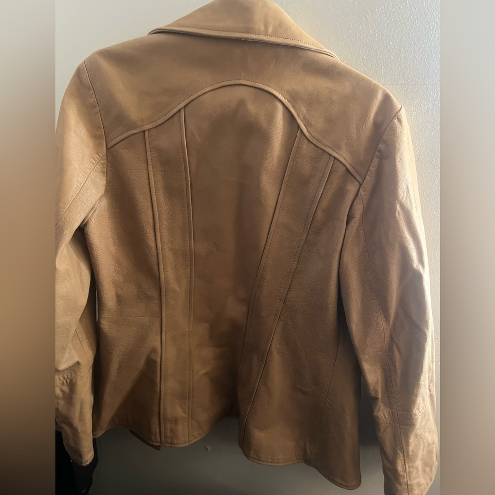Guess Tan Embroidered Jacket - Picture 3 of 7